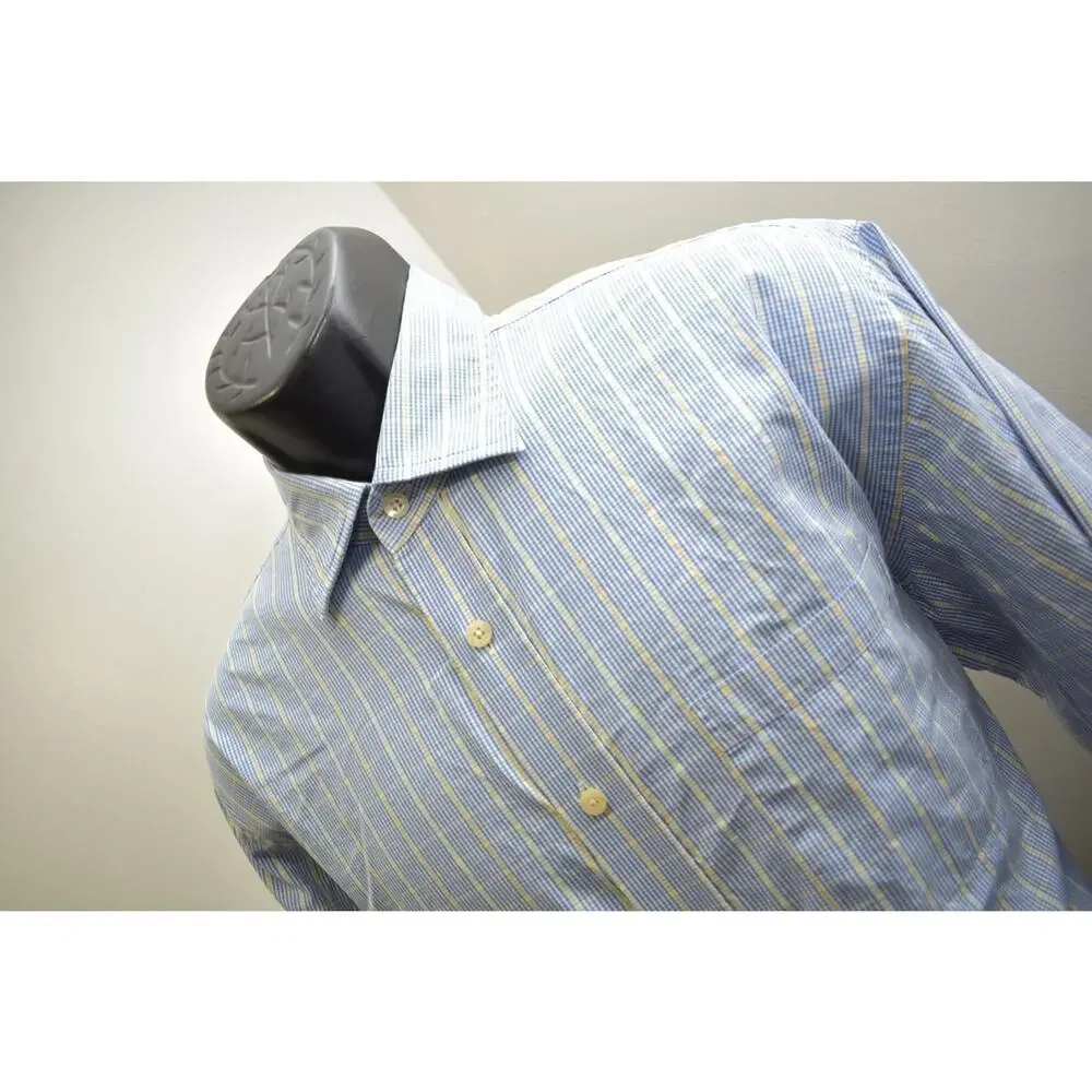 Vineyard Vines‎ Slim Fit Burgee Shirt Plaid Long Sleeve Mens Sz Large